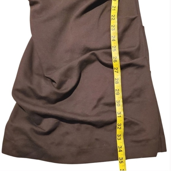 Nicole Miller Dress Bodycon Off Shoulder Ruching Midi XS - Picture 5 of 11